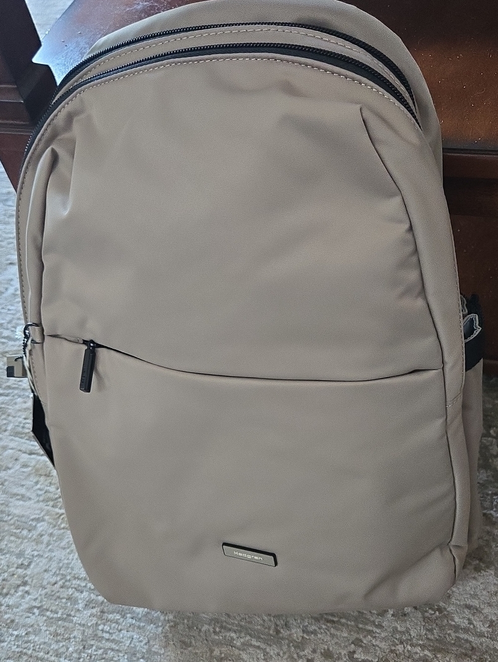 HEDGREN Taupe  Backpack - Minimalist Everyday Pack. NEW WITH TAG!!
